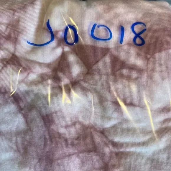 American Eagle Outfitters Strappy Tank Dress Pink White Marble S - Picture 10 of 10